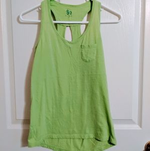 Green Racerback Tank